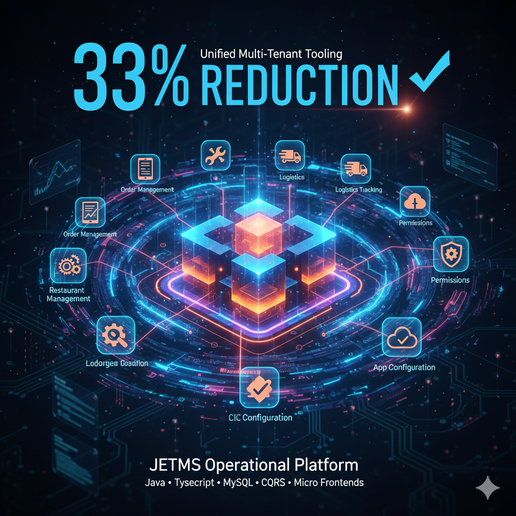 Operational platform interface mockup